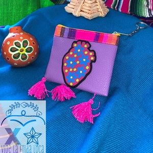 “Corazón” Hand Painted Keychain